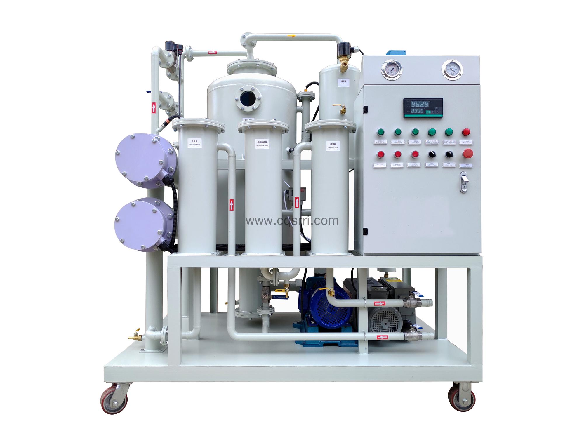 SR-DTO Double Vacuum Transformer Oil Purifier