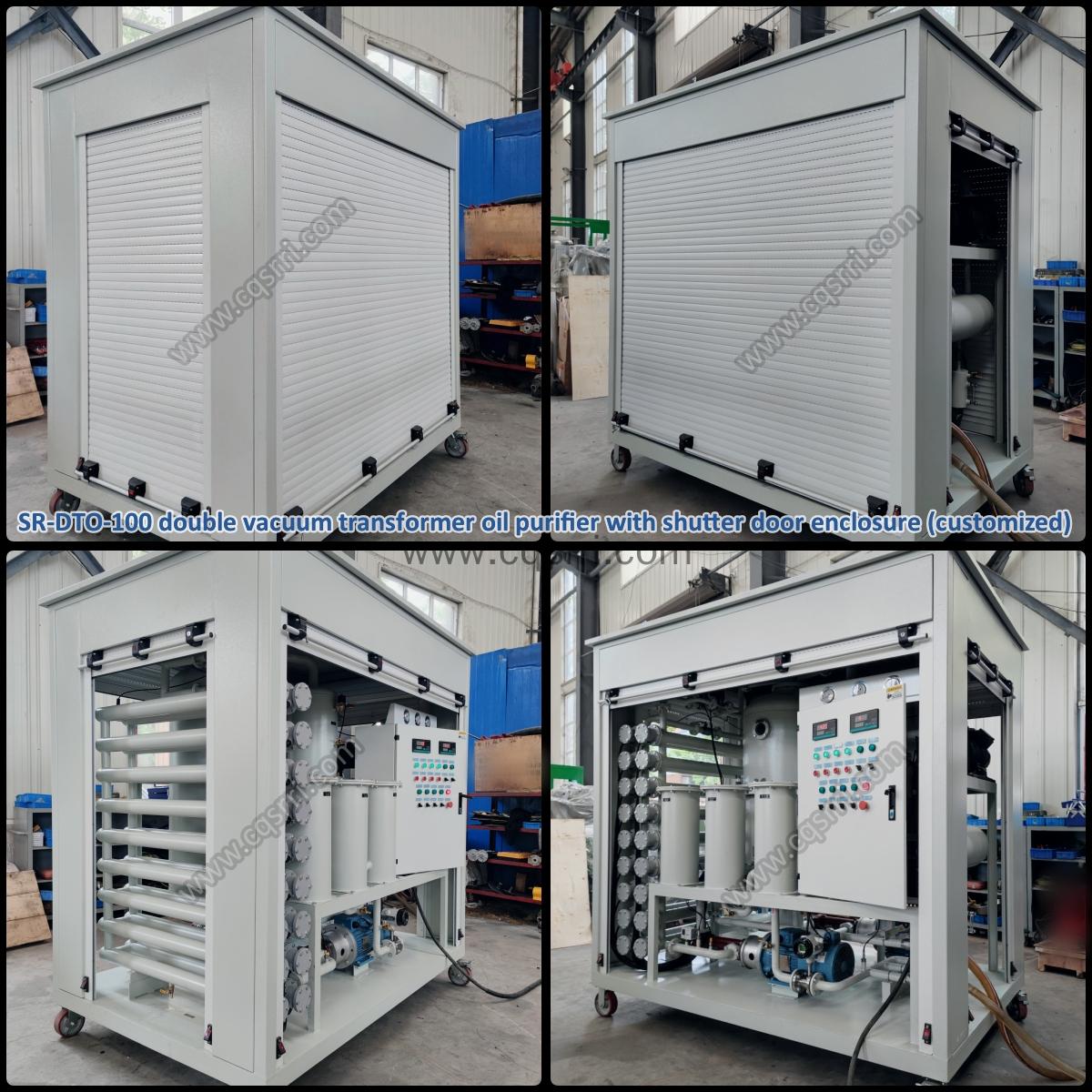 SR-DTO Double Vacuum Transformer Oil Purifier